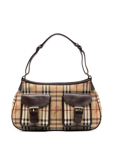 pre owned burberry handbags|burberry vintage check shoulder bag.